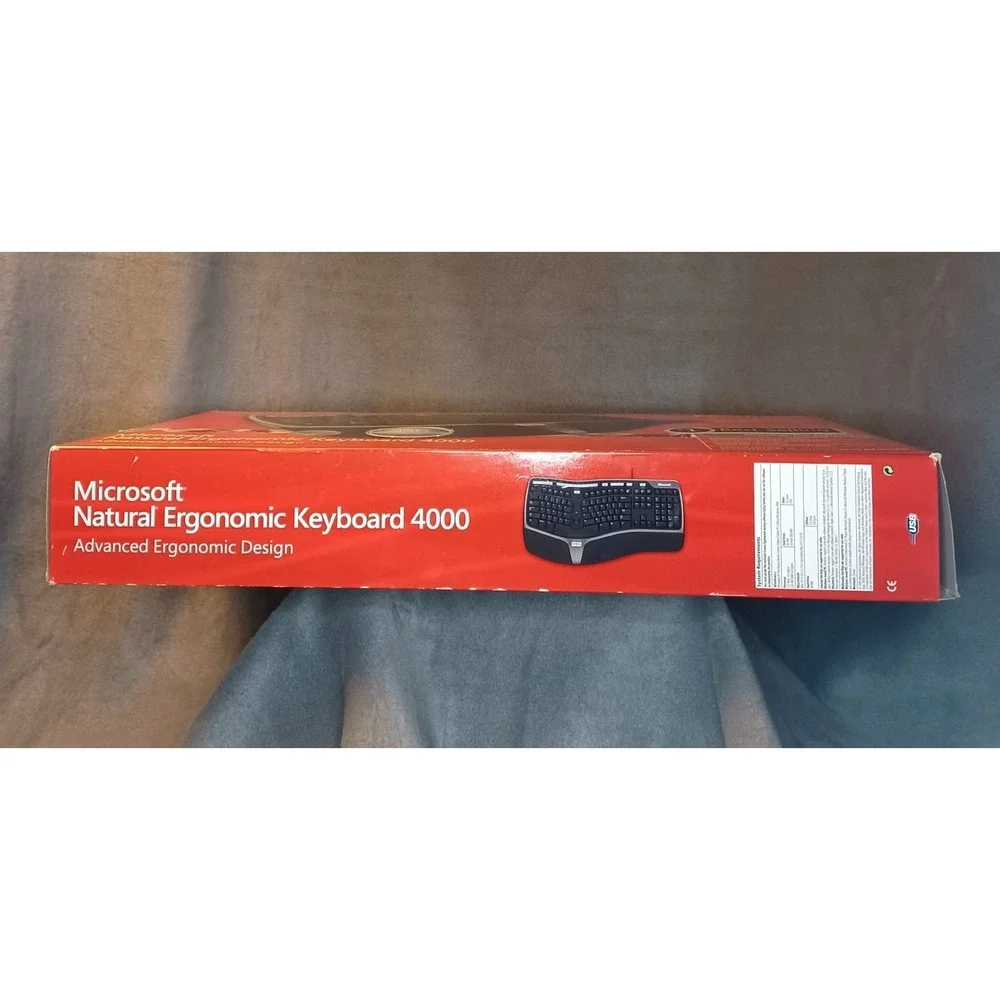 Microsoft Natural Ergonomic Keyboard 4000 Model 1048 **BOX ONLY**‎  NO keyboard